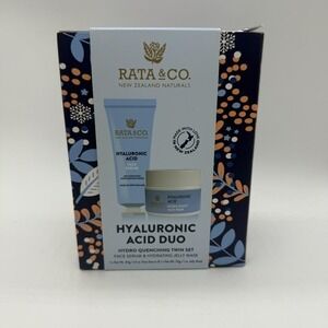 Rata & Co Hyaluronic Acid Duo Hydro Quenching Serum & Hydrating Jelly Mask Set